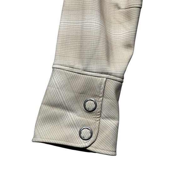 Woolrich Women’s L Softshell Hooded Jacket Beige Stone Fleece Lined Coat - Picture 8 of 16